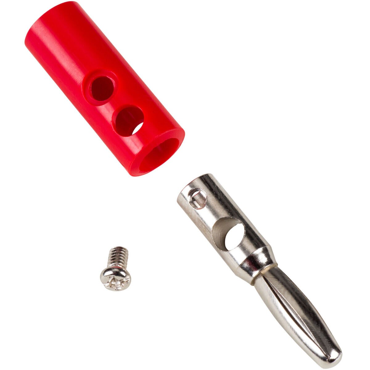 Parts Express Banana Plug Red